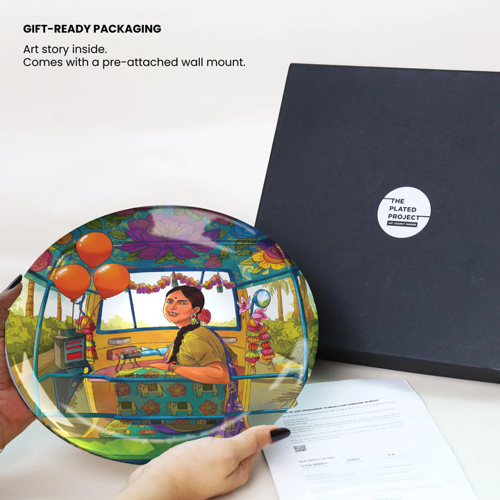 The Colourful Quirks | Premium Metal Decor | Set of 3