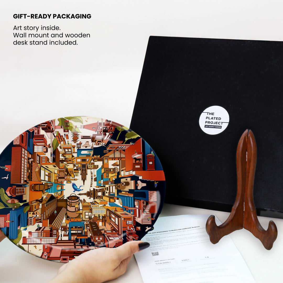 City of Dreams | Decor Plate | 10"