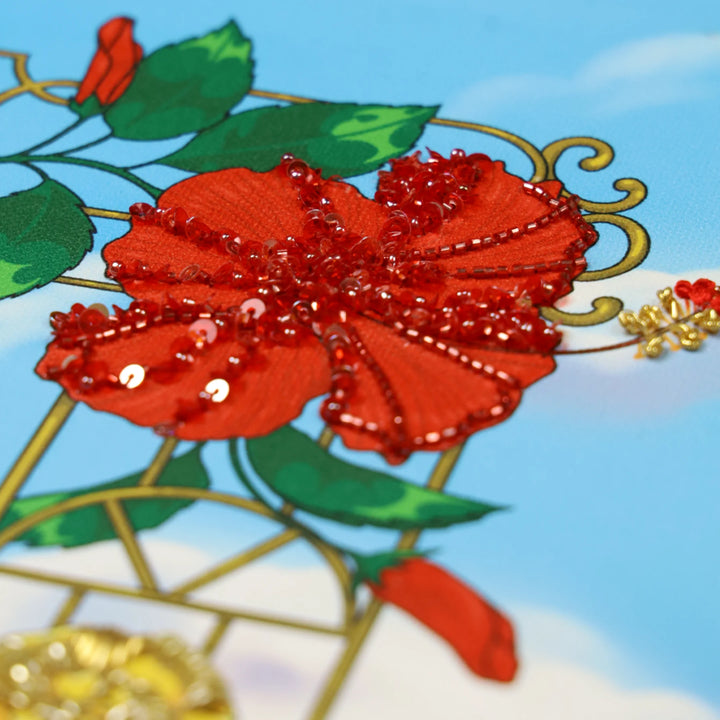 Steps of Faith | Embroidered Canvas