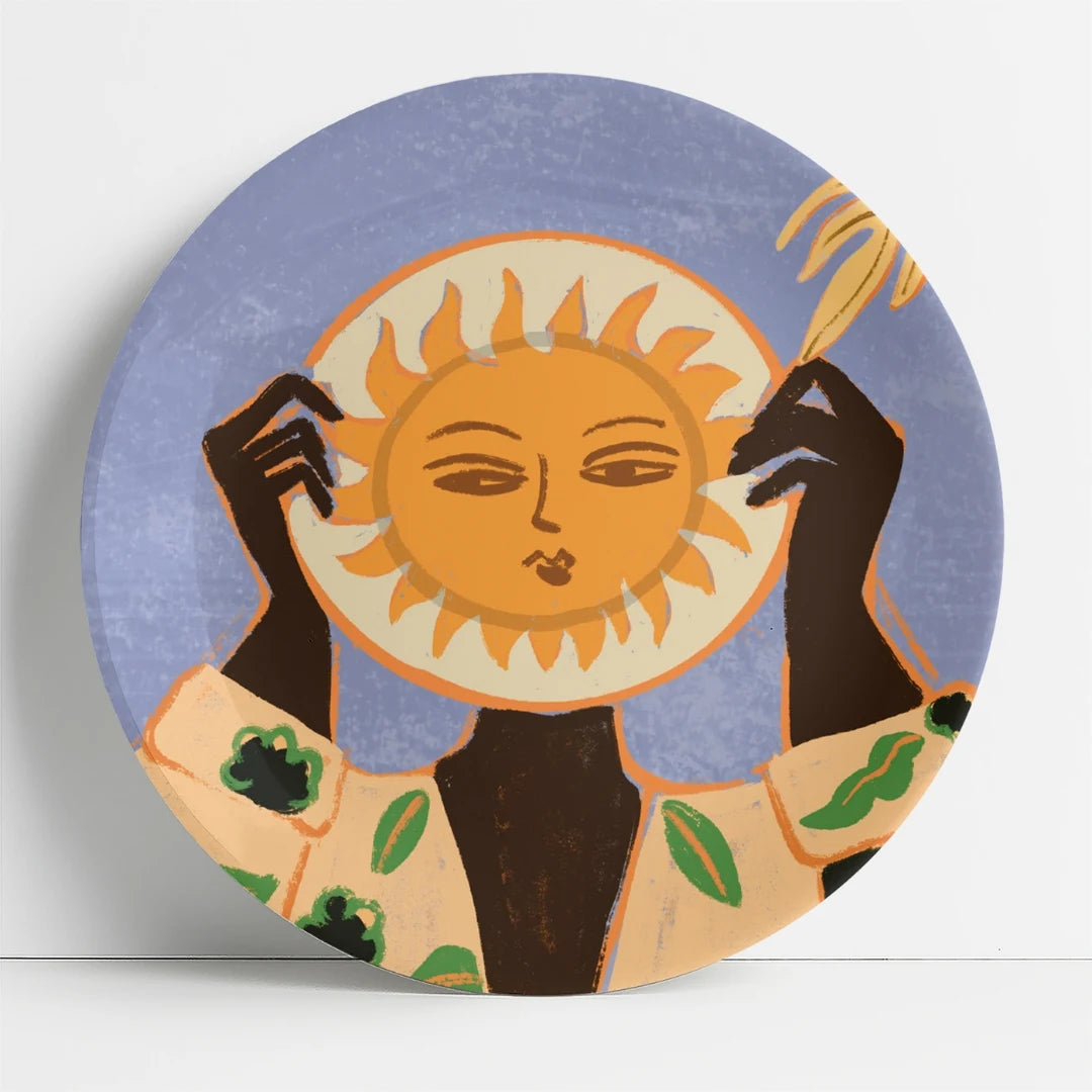 Same Sky | Ceramic Decor Plates | Set of 2