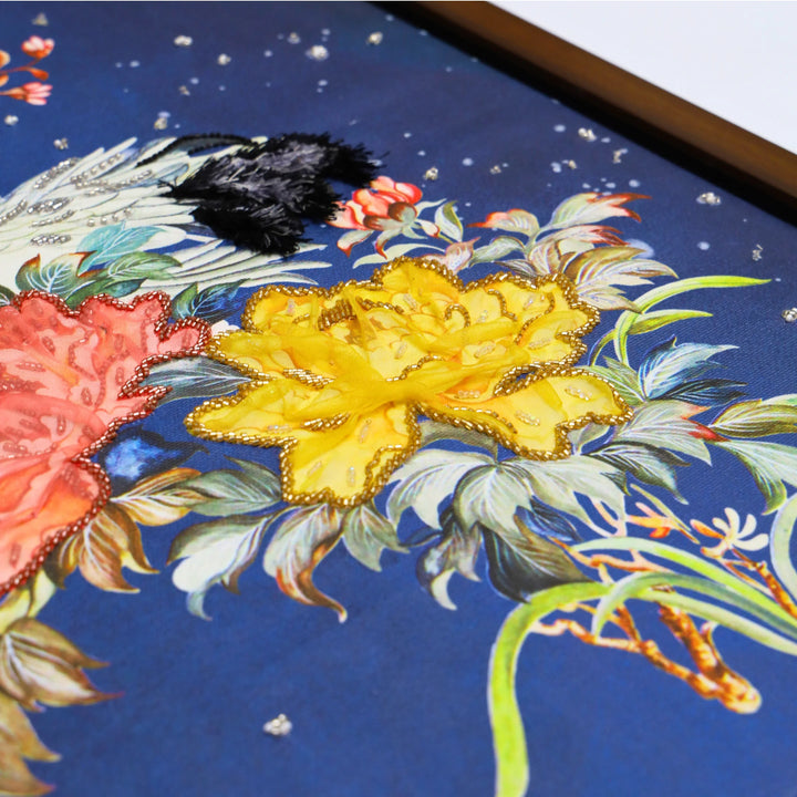 Wings of Love | Embroidered Canvas