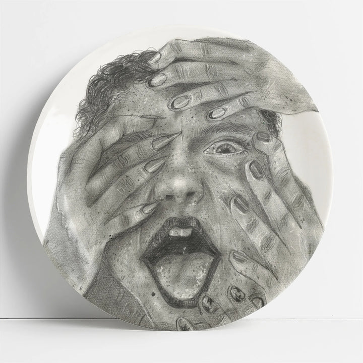 Human After All | Young Artist Decor Plate | 7.5"