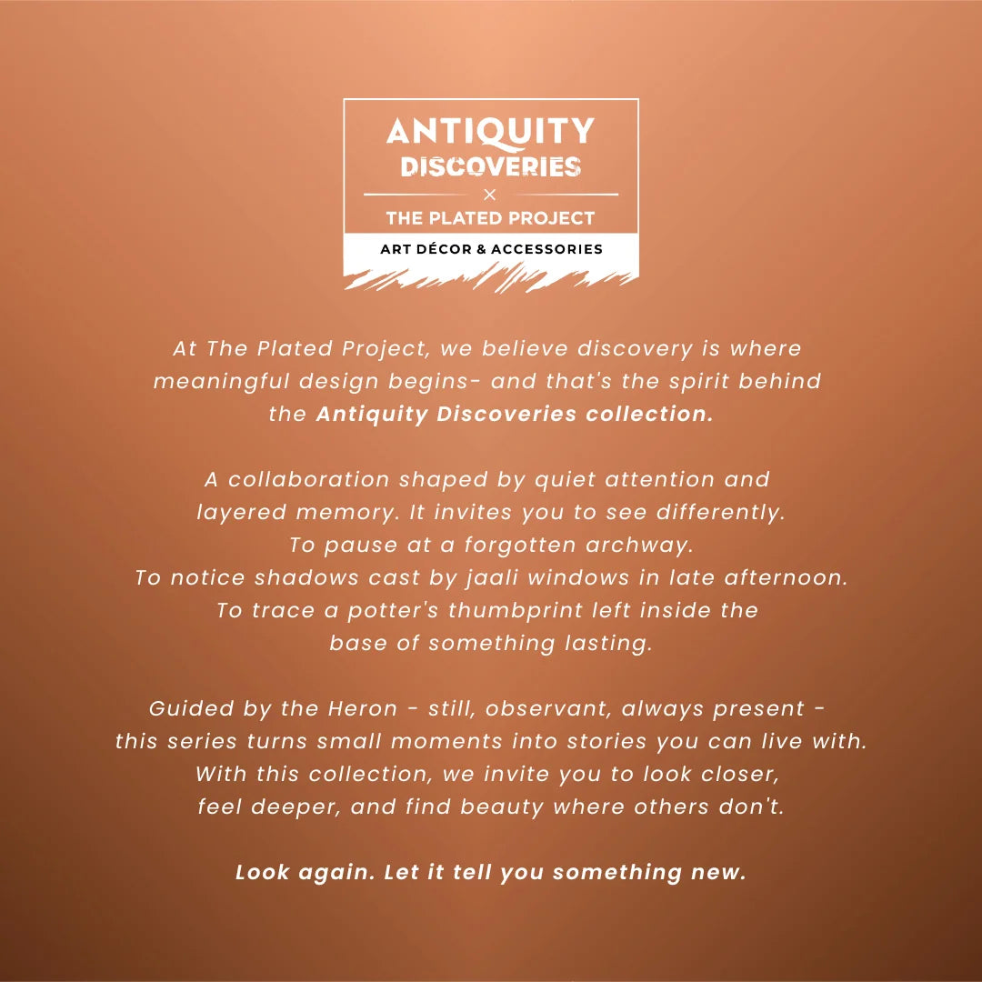 Collaboration between Antiquity Discoveries & The Plated Project for a series of decorative wall art for gifts