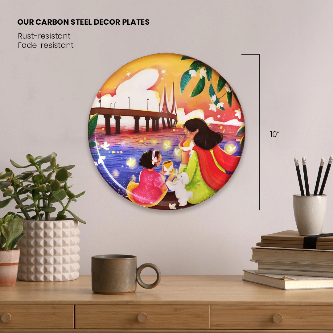 Small Hours | Premium Steel Decor | 10"