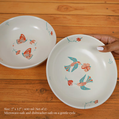 Gentle Wings | Cereal Bowl | Set of 2