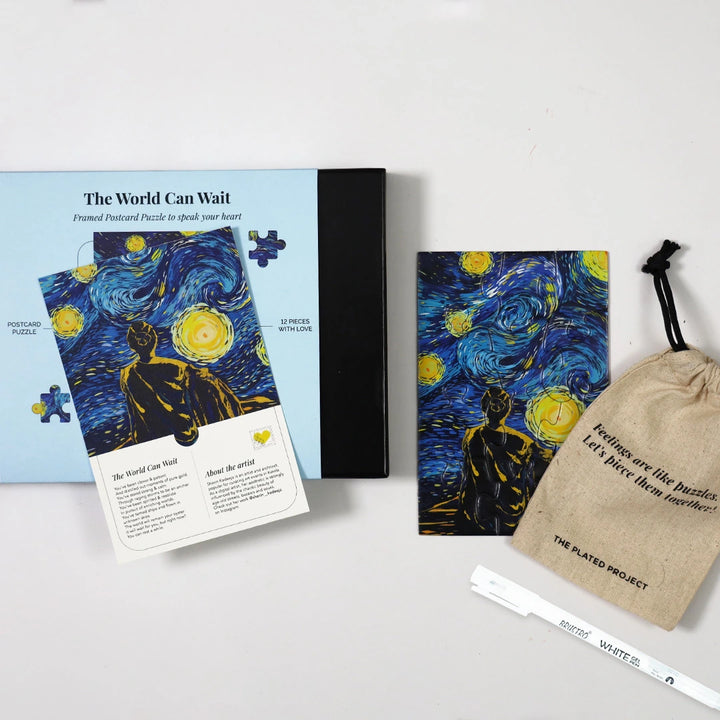 Packaging with insert for the puzzle| gifting | home decor goods