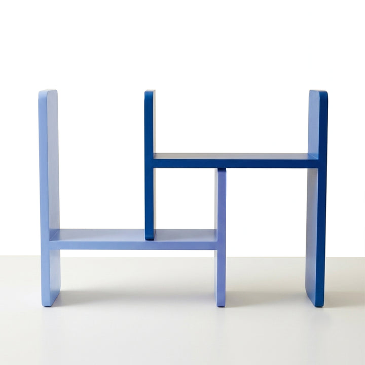 Build-a-Nook | Modular H Shelf | Set of 2 | Periwinkle & Cobalt Blue Combo