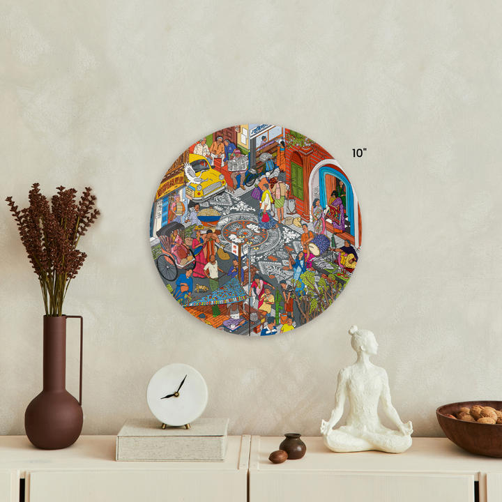 City of Poetry | Decor Plate | 10"