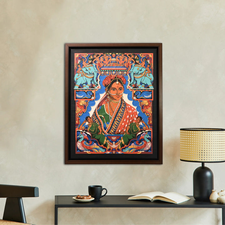 Still, She Holds | Embroidered Canvas