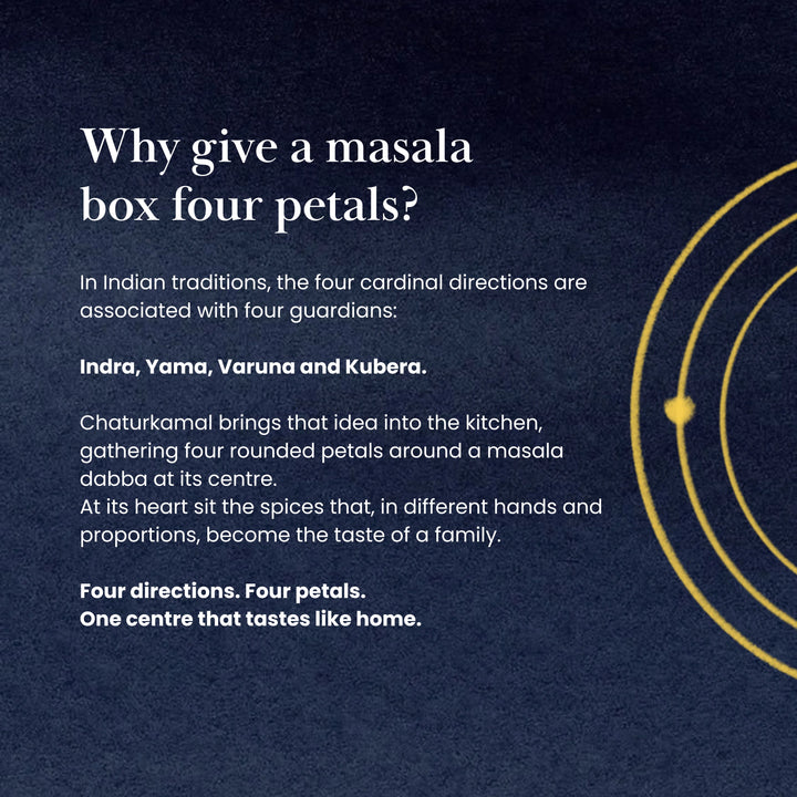 Chaturkamal | Sculptural Spice Box
