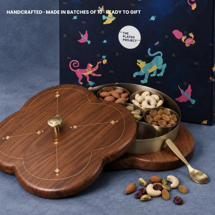 Chaturkamal | Sculptural Spice Box