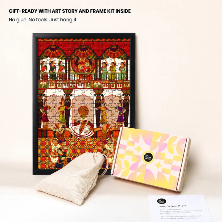 Natya Kathe | Frameable A3 Art Puzzle | 200 Pieces