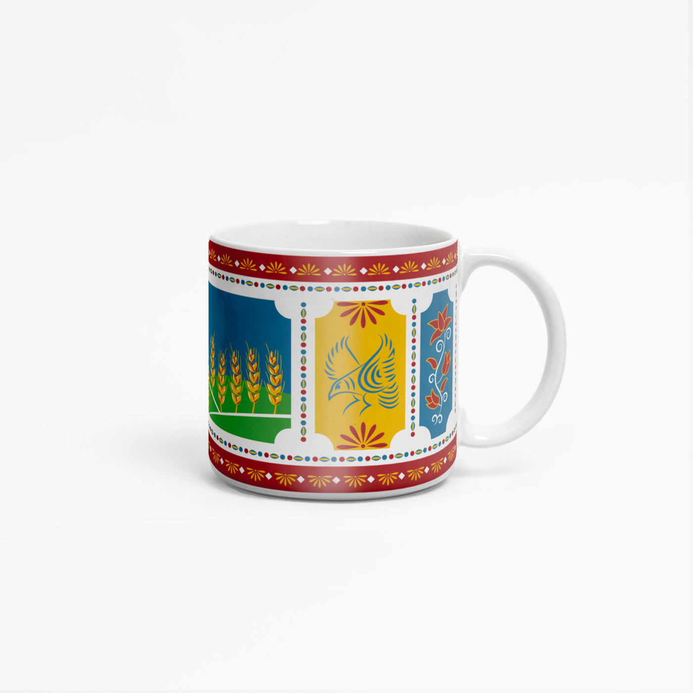 Mug featuring art in truck art style | ceramic mugs