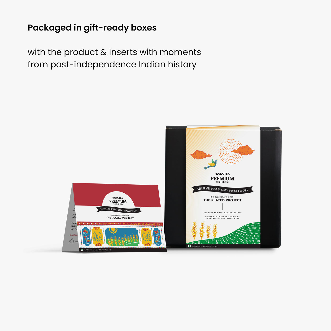 Featuring package with the insert for the Punjab insert