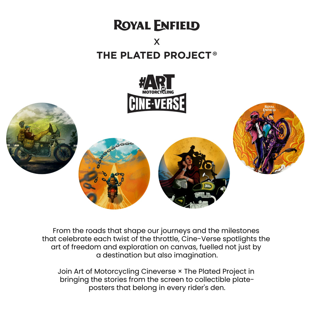 Musafir | Ceramic Decor Plate | 10”