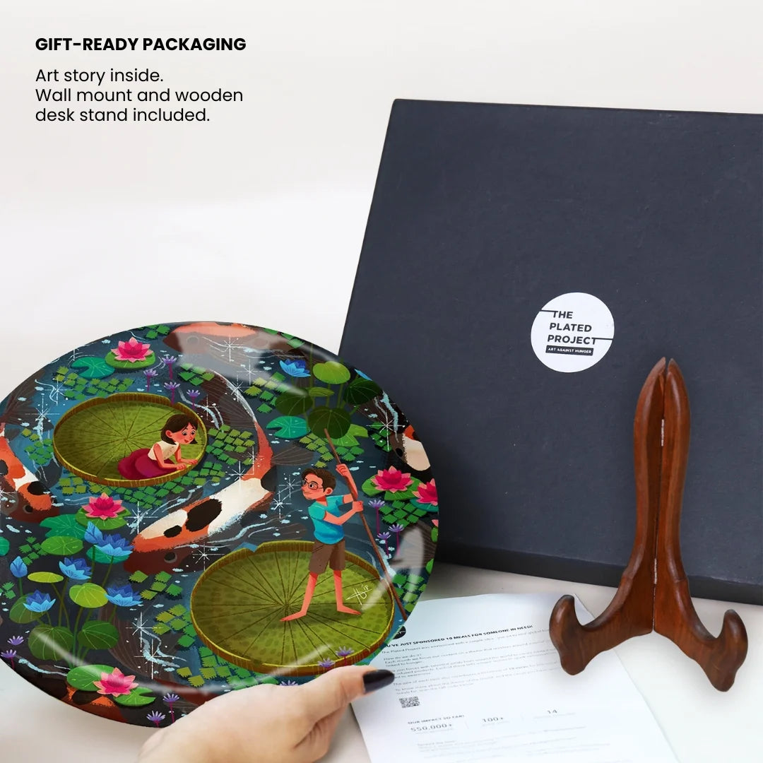 A Vivid Dream | Decor Plate | 10"