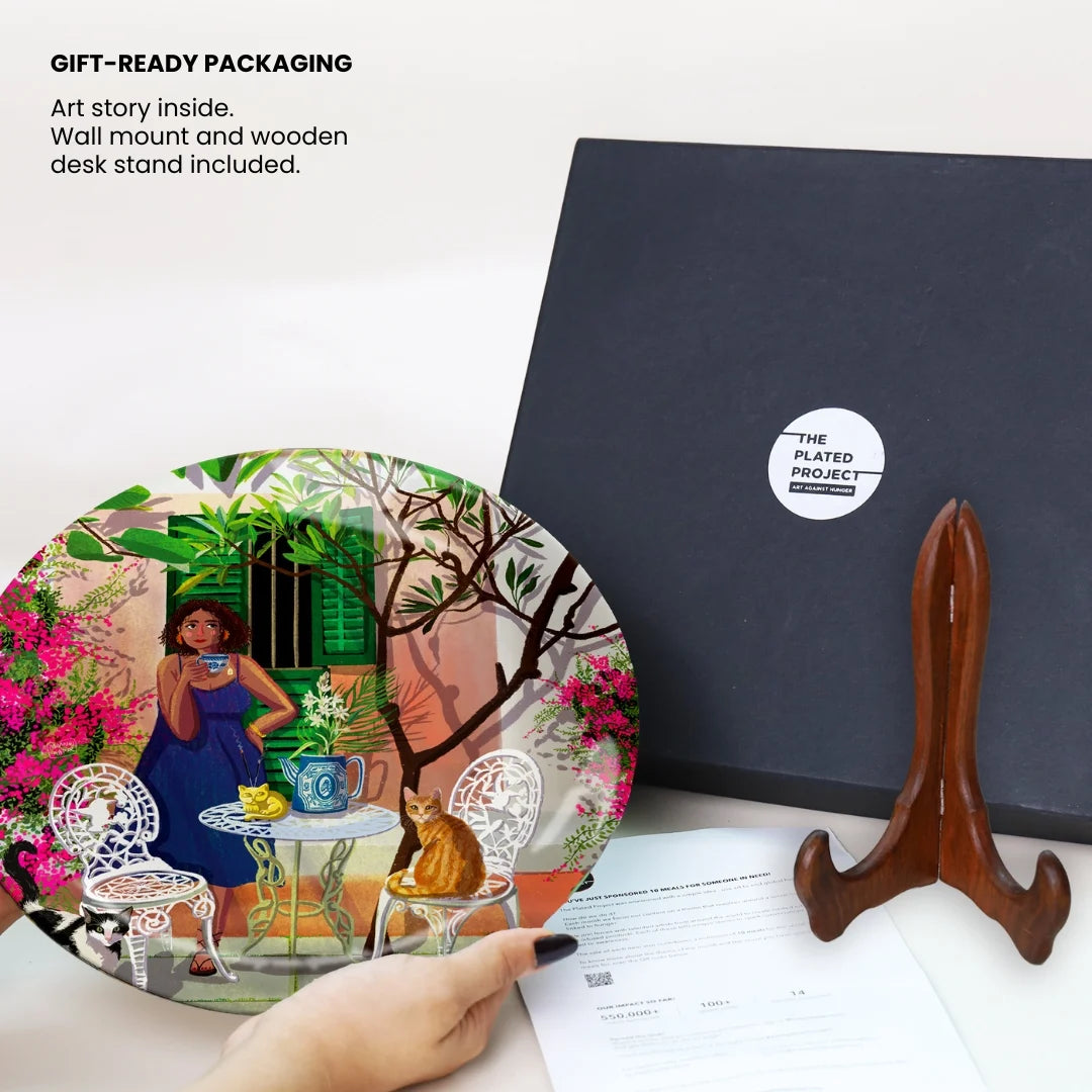 Pause & Reflect | Decor Plate | 10"