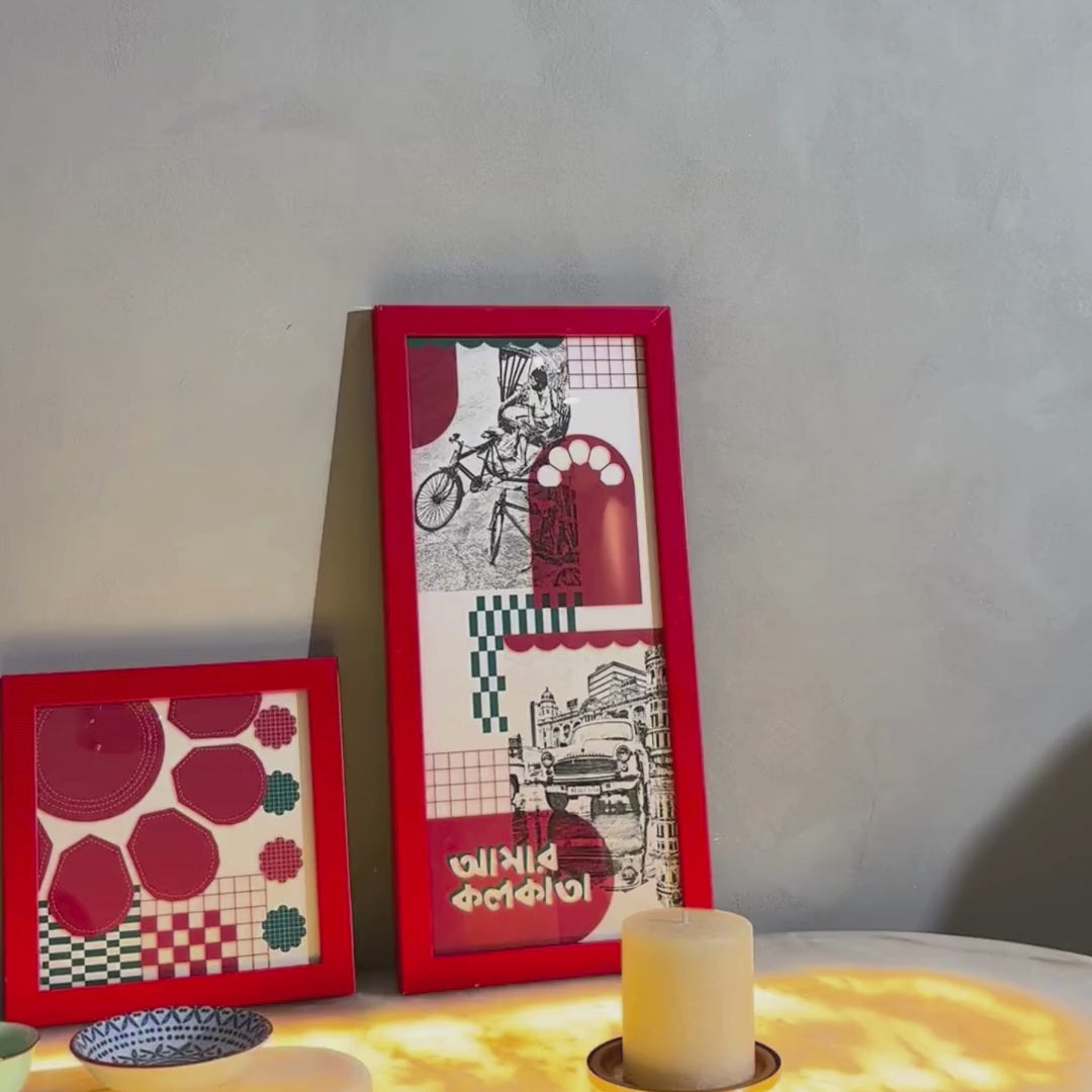 Emerald Windows | Gallery Wall Art Set of 3