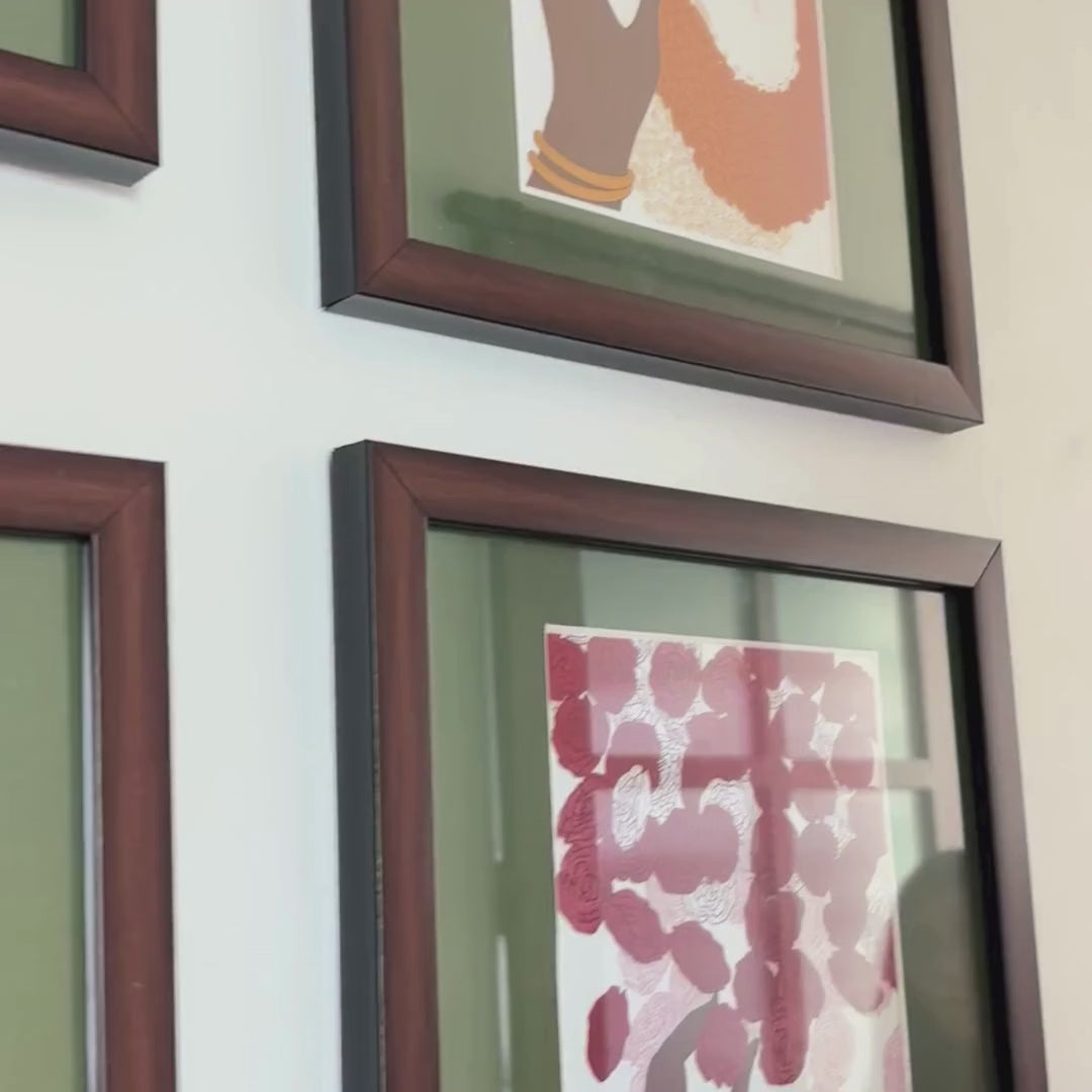 Flower Picking | Gallery Wall Art Set of 4