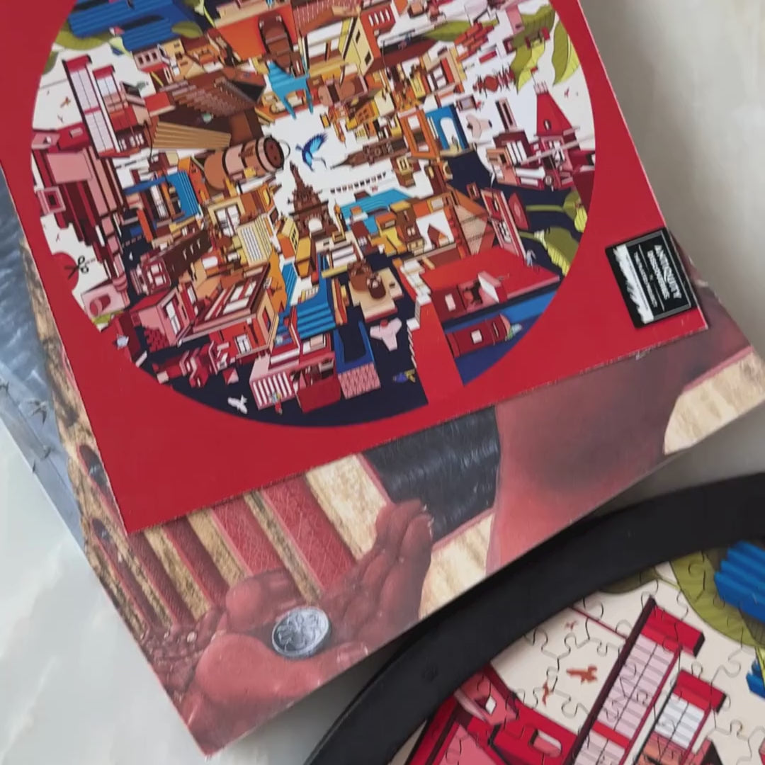 City of Dreams | Framed Puzzle - Circular | 300 Pieces