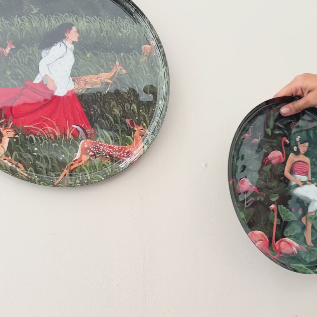 Wild and Free | Premium Metal Decor | Set of 4