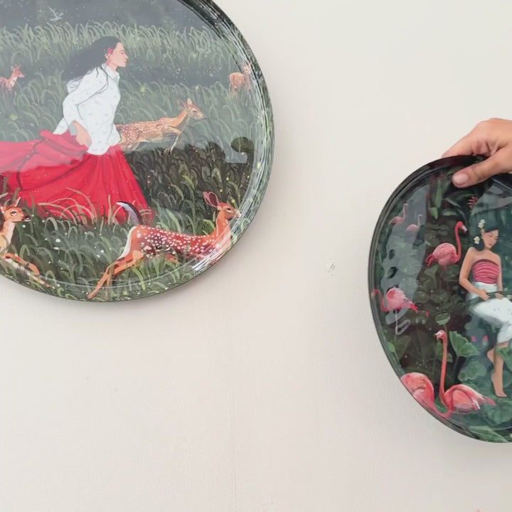 Wild and Free | Premium Metal Decor | Set of 4