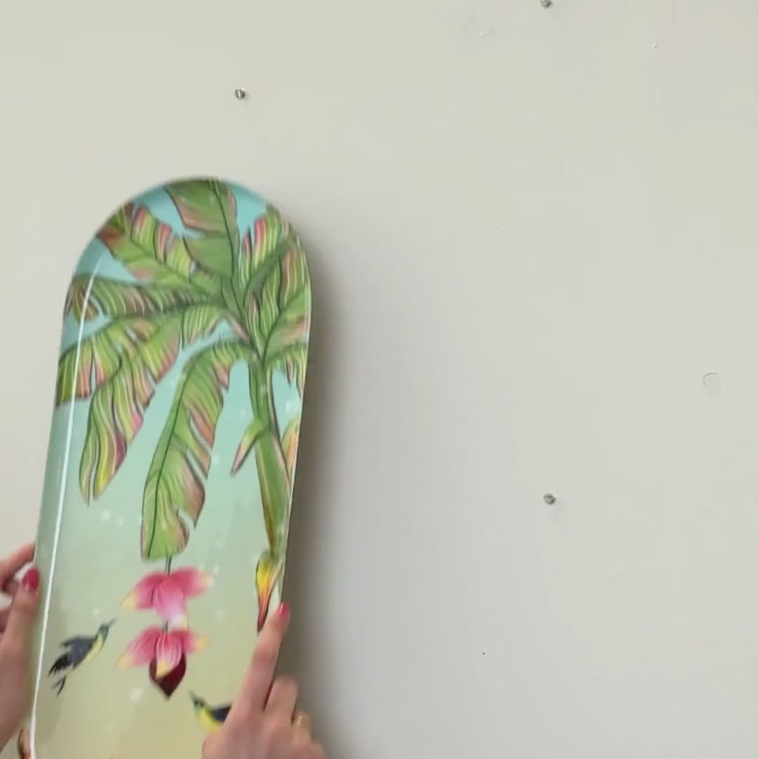 Wings of Colour | Premium Metal Wall Art Panel | Set of 3