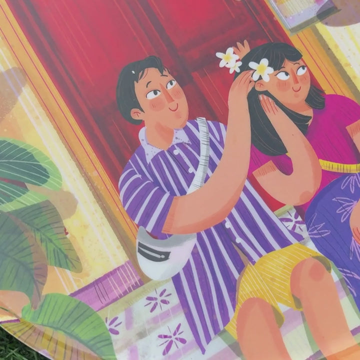 Seasons of Love | Premium Metal Decor | Set of 3