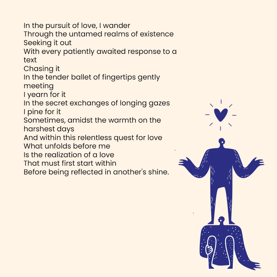 Pursuit of Love | Tall Matte Mug