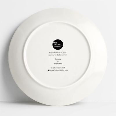 Teething | Decor Plate | 10"